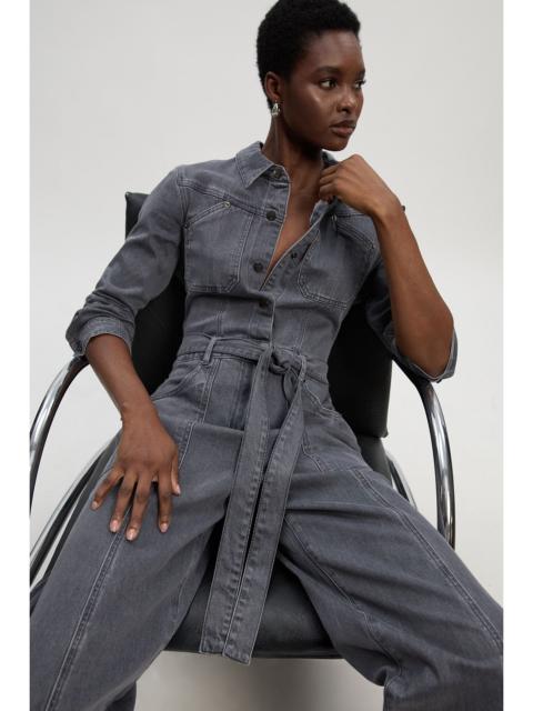 KAREN MILLEN Denim Western Jumpsuit