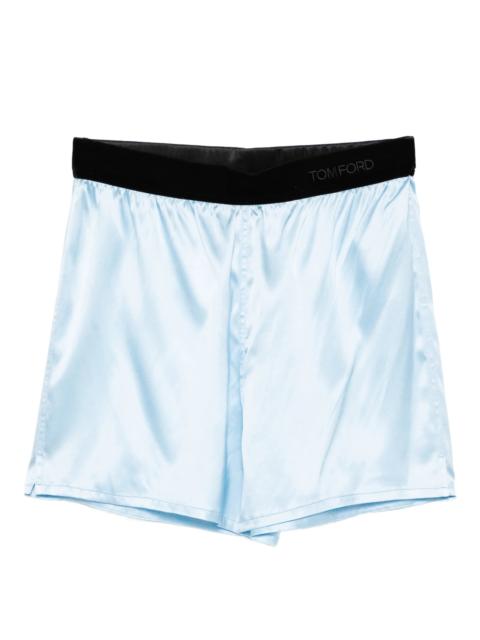 TOM FORD satin shorts