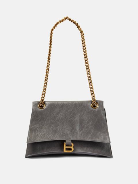 BALENCIAGA Crush Medium leather shoulder bag