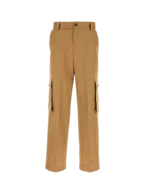 Maison Kitsuné Camel cotton cargo pant