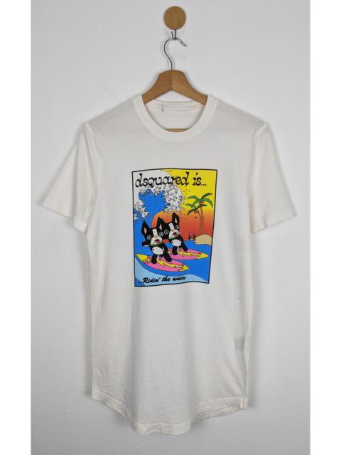 Dsquared Ridin' the wave shirt