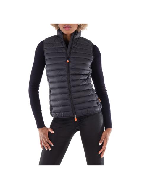 Other Designers Save The Duck Ladies Black Charlotte Quilted Gilet