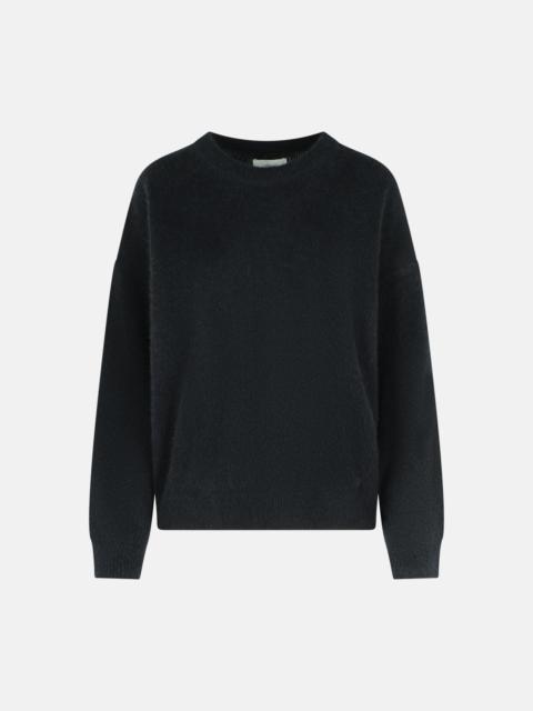 Loulou de Saison BLACK WOOL BLEND SWEATER
