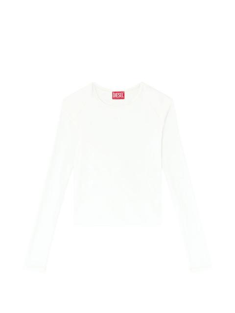 Diesel Diesel Women Cotton Cropped Top