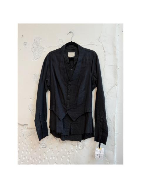 Greg Lauren Greg Lauren SAMPLE Studio Shirt with Attached Vest