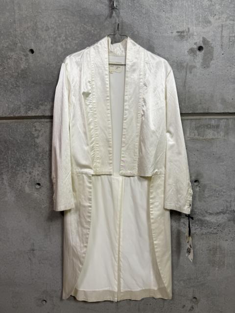 Greg Lauren Greg Lauren Ivory Satin Tails Coat