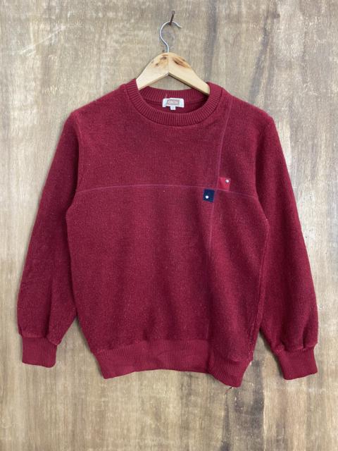 Other Designers Homespun Knitwear - Norcia Red Knit Sweaters #943