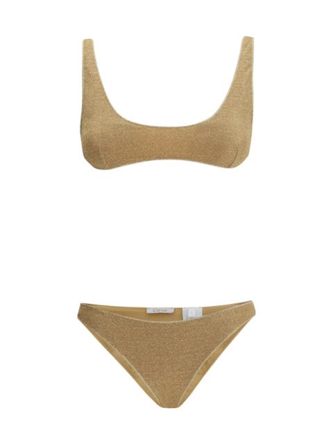 Oséree Oséree Lumiere Sporty Bikini Gold Women