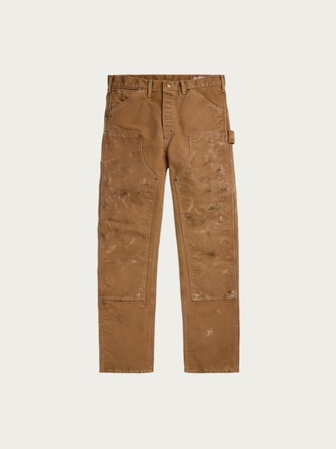 RRL by Ralph Lauren Engineer Fit Distressed Carpenter Pant - Khaki