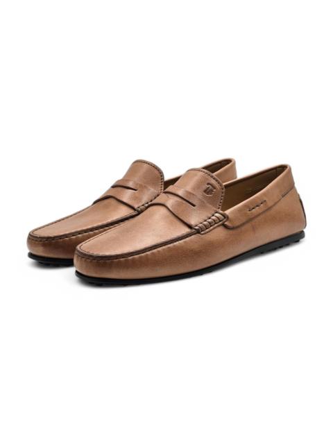Tod's Driving Shoes City Gommino Leather Loafers - US 8.5 / UK 7