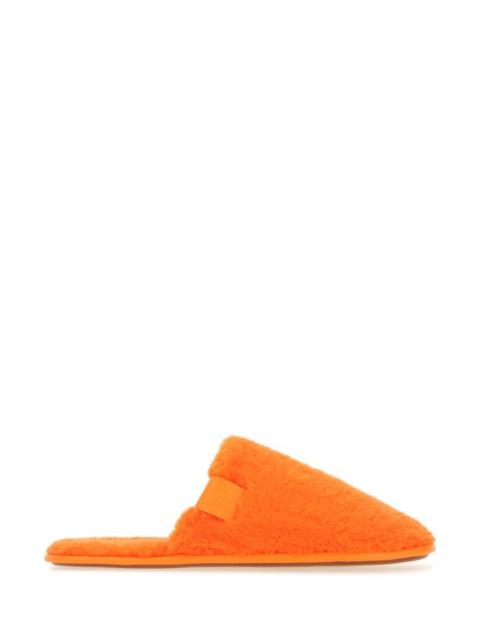 Loewe Loewe Man Fluo Orange Pile Slippers