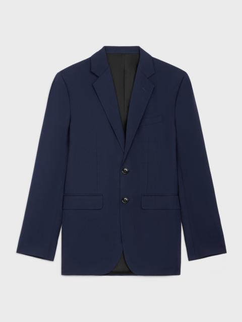 CELINE classic jacket in wool gabardine