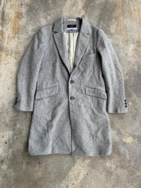 Other Designers Archival Clothing - MadeinJapan Grand Global GGD Jinnan Shibuyaku wool Long Coat