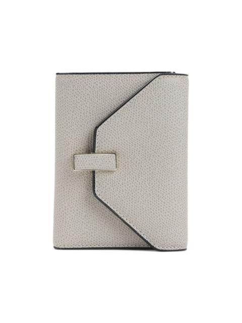 Valextra buckled leather wallet