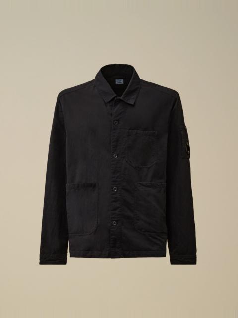C.P. Company Diagonal Flatt Nylon Button Overshirt
