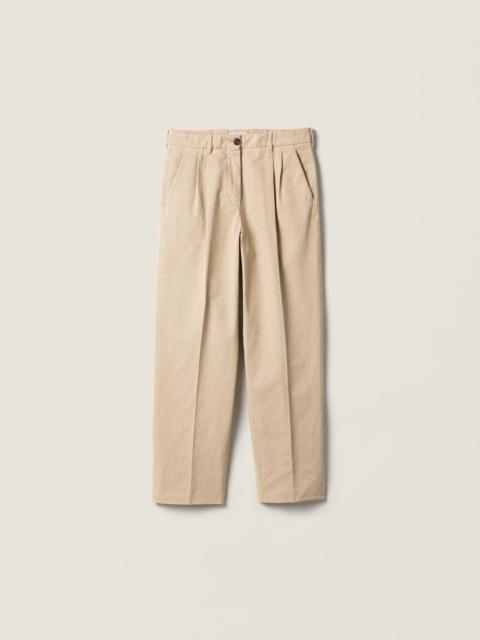 Miu Miu Old gabardine pants