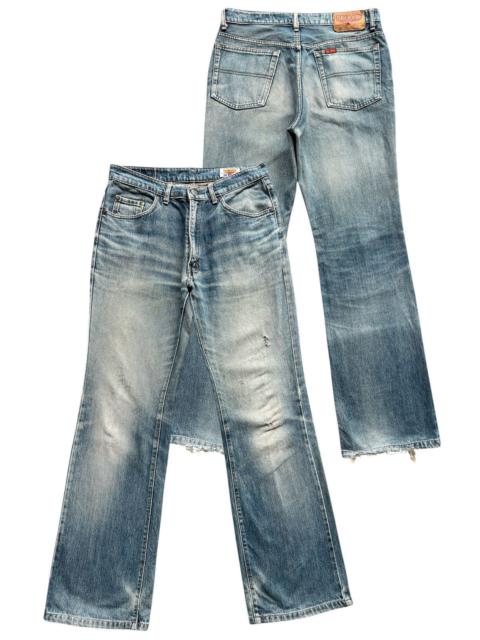 Other Designers Vintage Big John Wide Baggy Flare Denim Jeans 32x31