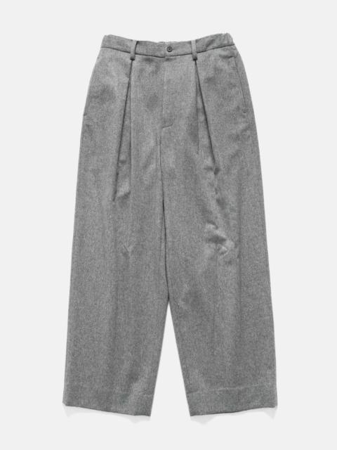 ssstein W/CA Beaver Easy Wide Trousers Grey