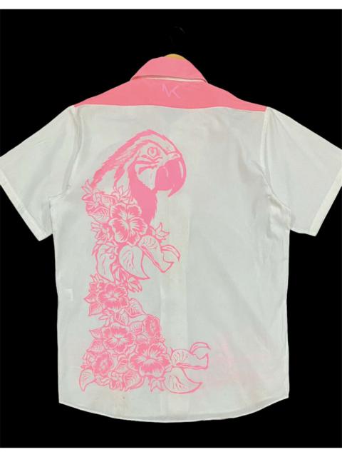 Other Designers Mckenzie - VINTAGE SHIRT BUTTON UP WITH BIG LOGO by ANDREW MACKENZIE