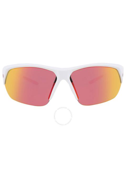 Nike Nike Red Mirror Wrap Men's Sunglasses NIKE SKYLON ACE FQ4683 106 69