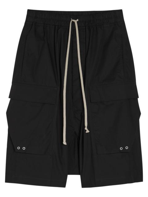 Rick Owens Rick Owens Cargo Pods Cotton-poplin Shorts