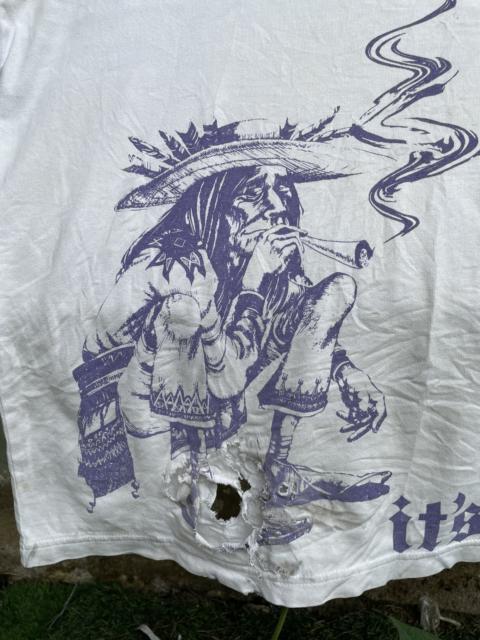 Other Designers Vintage - Vintage Lowrider Japan War is Also Terrorism Distressed Tee