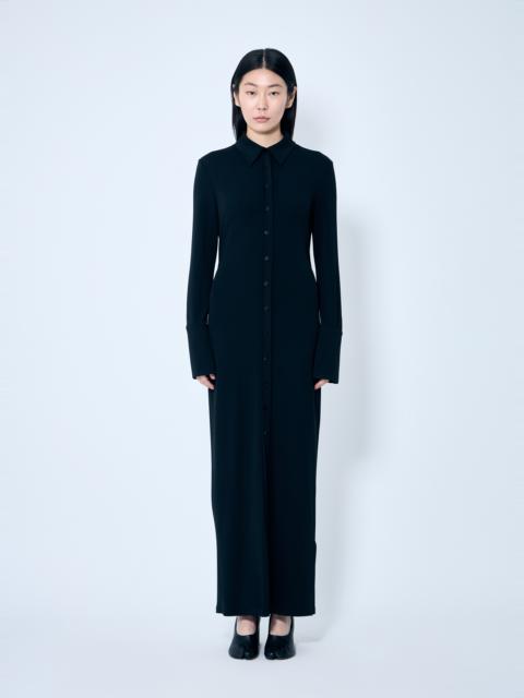 Sportmax Crepe Jersey Shirt Dress