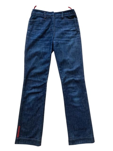 Prada Prada Snap Buttons Blue Jeans (RN 98339-CA 34767)
