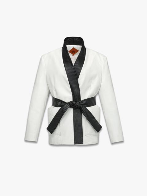 MCM Taekwondo Jacket in Lamb Leather