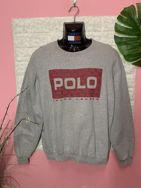 Other Designers Rare Sweatshirt Polo Ralph Lauren Big Logo