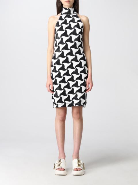 Bottega Veneta Bottega Veneta dress with wavy triangle dress
