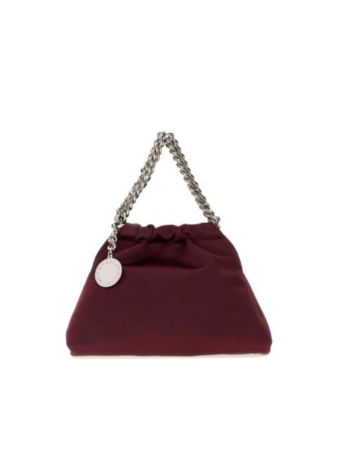 Stella McCartney Stella Mccartney Burgundy Satin Falabella Handbag