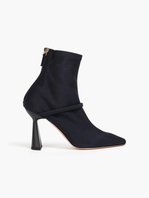 MALONE SOULIERS Oliana 95 stretch-jersey ankle boots