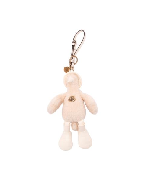 Moncler MonDuck textured keyring