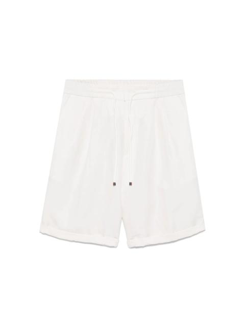 Brunello Cucinelli Brunello Cucinelli White Shorts - Chino Shorts Men