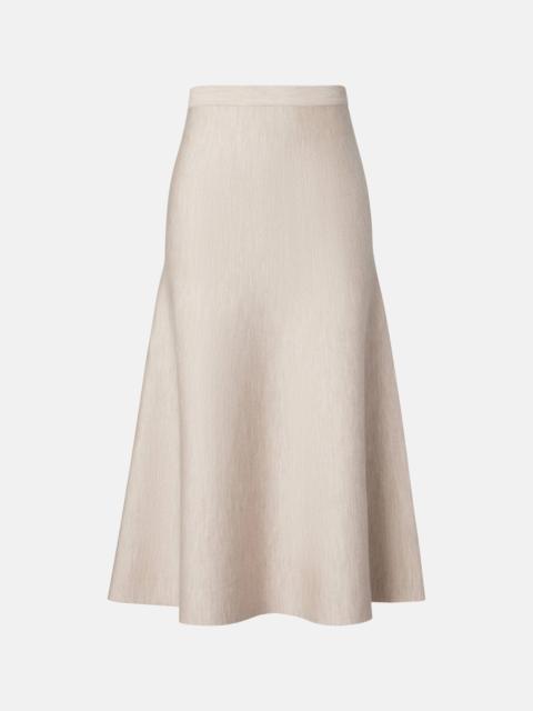 GABRIELA HEARST Freddie wool, cashmere, and silk midi skirt