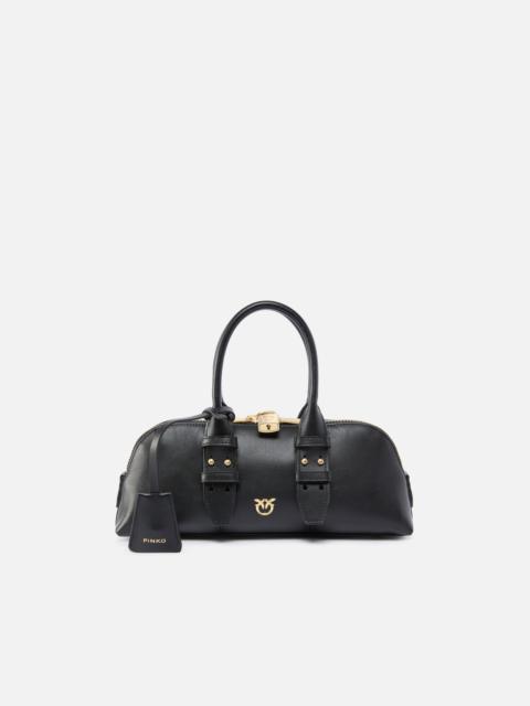 PINKO SMALL LEATHER ESCAPE BAG