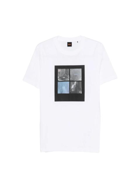 BOSS Boss White T-Shirts & Vests - T-Shirts Men