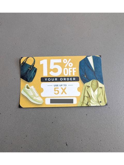 Other Designers  RARE! 5x USE 15% OFF YOOX COUPON PROMO DISCOUNT CODE
