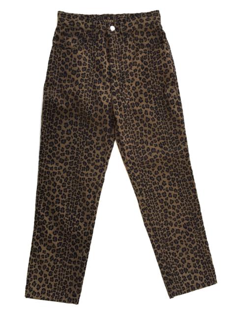 Vintage Authentic Fendi Leopard Pants