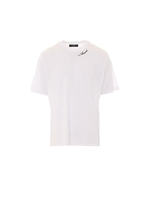 AMIRI Amiri Men Script Jersey Modal Regular T-Shirt