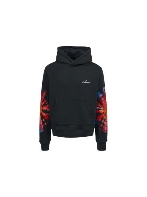 AMIRI AMIRI Spot Tie Dye Sleeves Hoodie Black