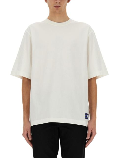Burberry Burberry Men T-Shir With Ekd Patch