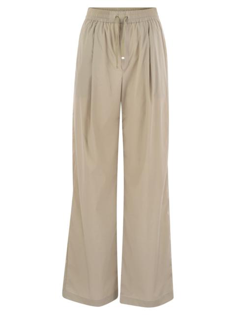 Herno Women Stretch Nylon Trousers