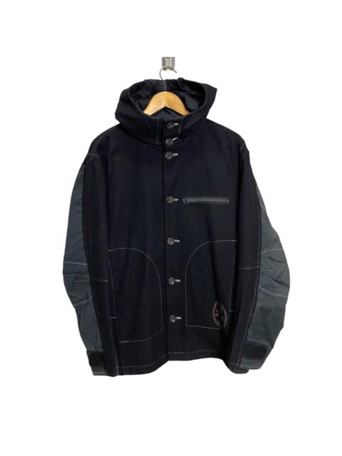 Other Designers Vintage - Castelbajac hoodie button jacket