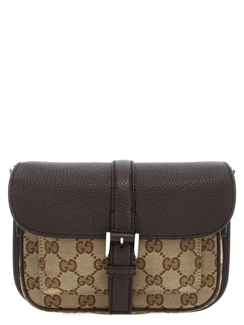 GUCCI Mini Gg Crossbody Bags Brown