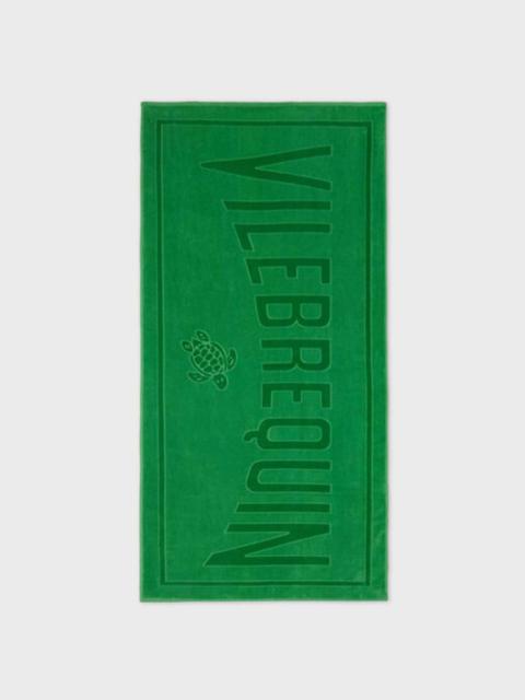 Vilebrequin SOLID ORGANIC COTTON BEACH TOWEL