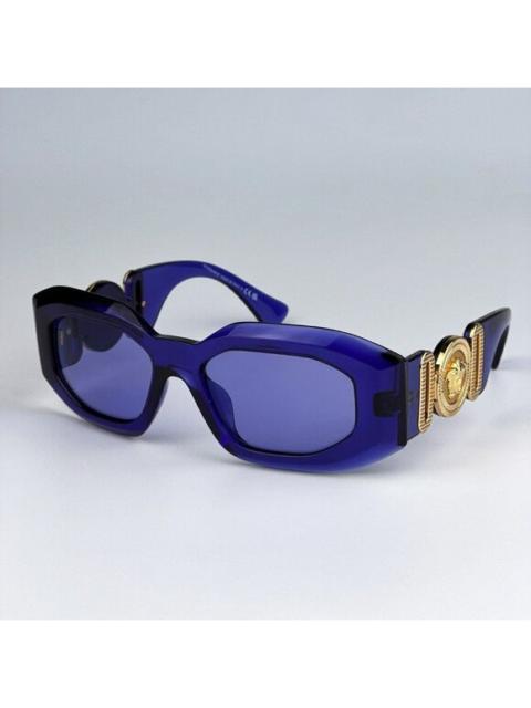 VERSACE NEW Versace VE4425U MEDUSA BIGGIE 54191A  Purple Transparent Unisex Sunglasses