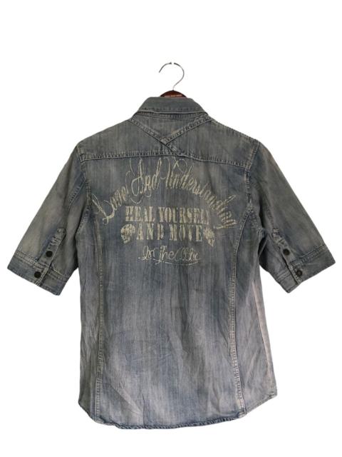 Other Designers If Six Was Nine - In the Attic poem denim shirt