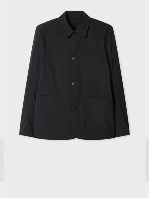 Paul Smith Black Two-Way Stretch Work Jacket